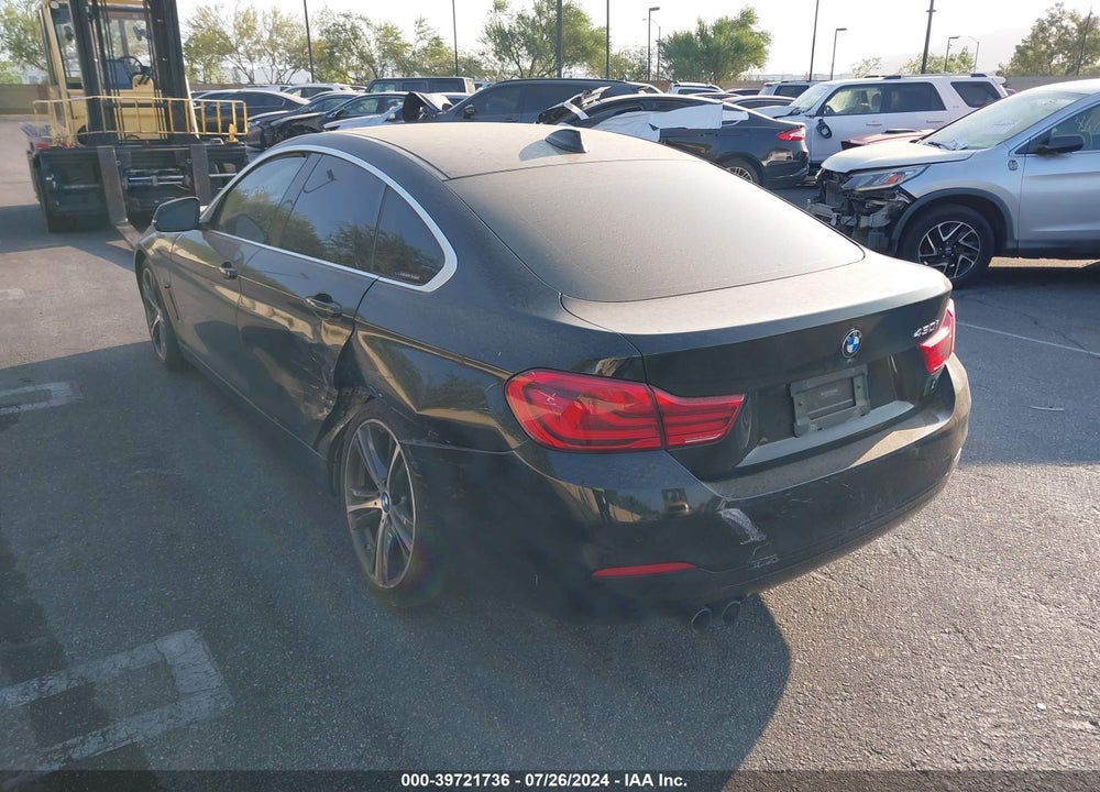 2018 BMW 430I GRAN COUPE VIN: WBA4J1C50JBG78605