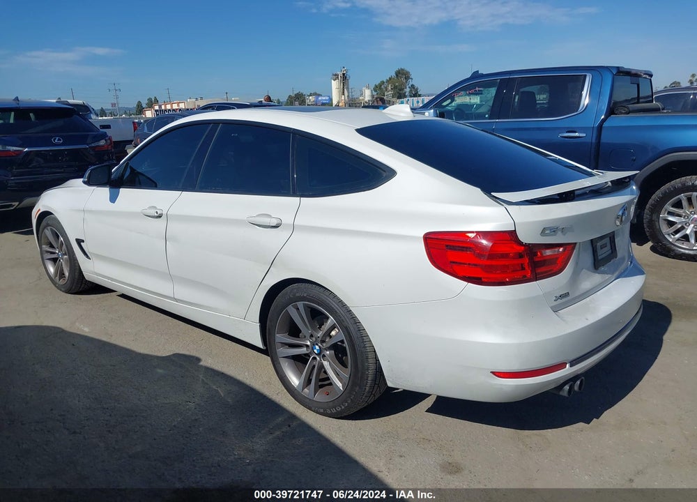 2014 BMW 328I GRAN TURISMO XDRIVE VIN: WBA3X5C56ED558543
