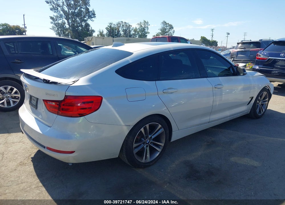 2014 BMW 328I GRAN TURISMO XDRIVE VIN: WBA3X5C56ED558543