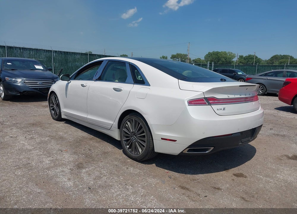 2015 LINCOLN MKZ VIN: 3LN6L2GK9FR627806