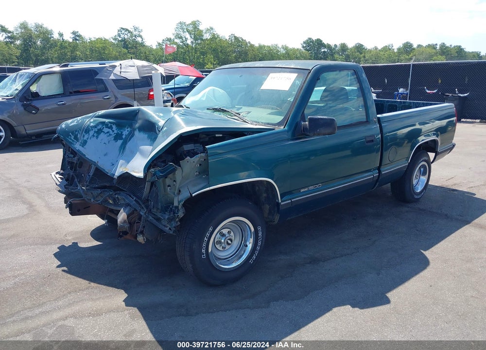 1998 GMC SIERRA 1500 SPECIAL VIN: 1GTEC14W4WZ548539