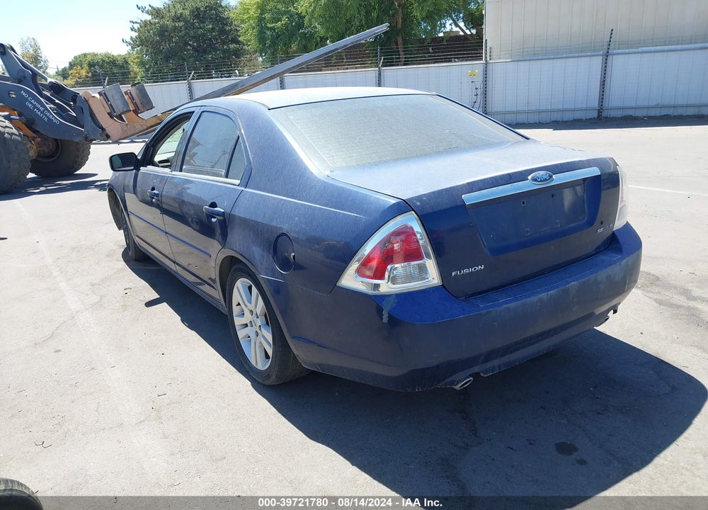 2006 FORD FUSION SEL VIN: 3FAFP08126R180356