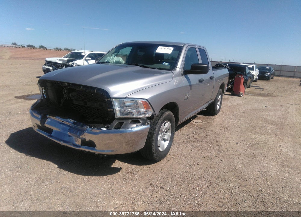 2019 RAM 1500 CLASSIC TRADESMAN QUAD CAB 4X2 6'4 BOX VIN: 1C6RR6FG8KS649418