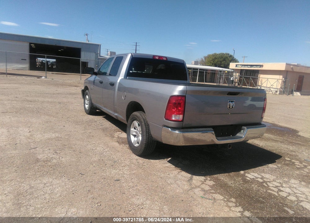 2019 RAM 1500 CLASSIC TRADESMAN QUAD CAB 4X2 6'4 BOX VIN: 1C6RR6FG8KS649418
