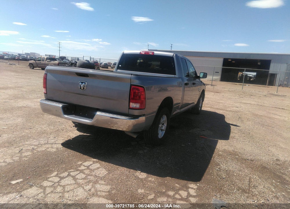 2019 RAM 1500 CLASSIC TRADESMAN QUAD CAB 4X2 6'4 BOX VIN: 1C6RR6FG8KS649418
