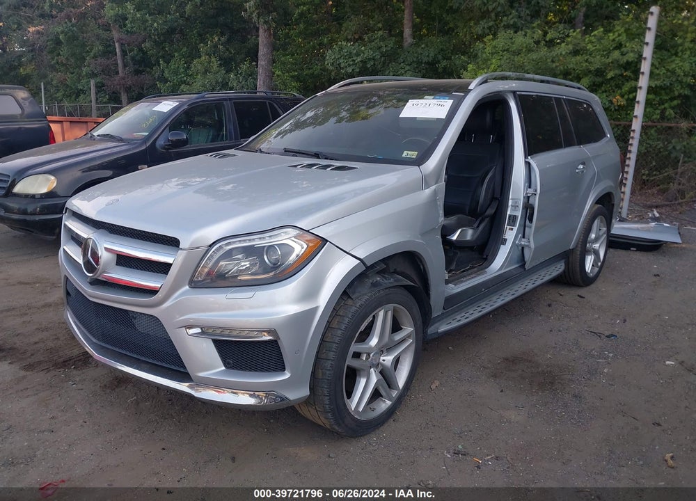 2014 MERCEDES-BENZ GL 550 4MATIC VIN: 4JGDF7DE6EA270796