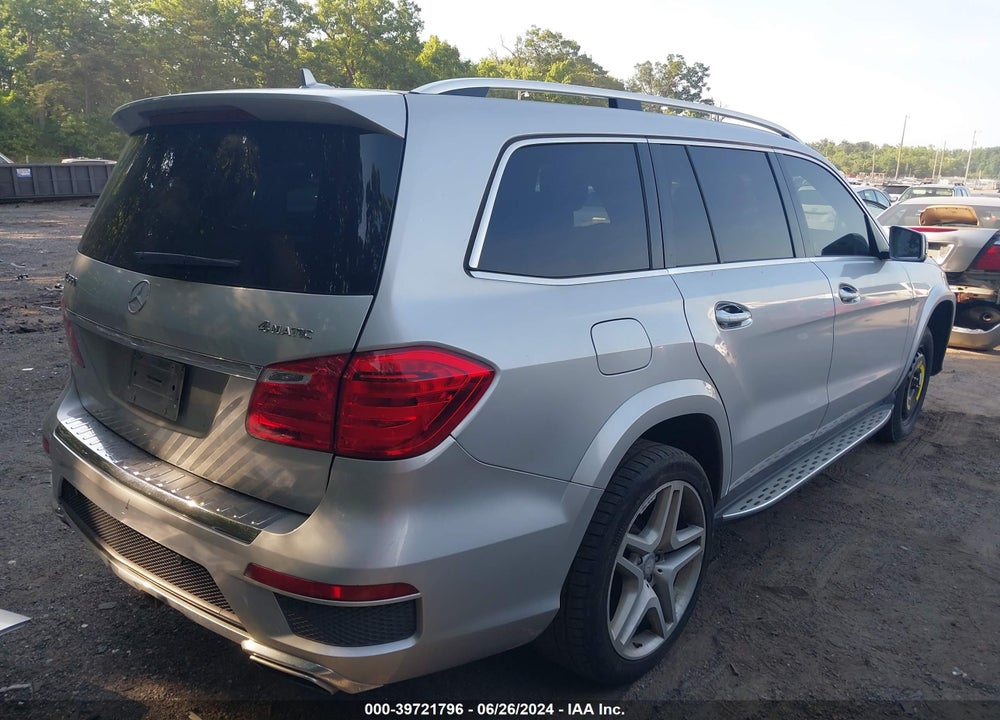 2014 MERCEDES-BENZ GL 550 4MATIC VIN: 4JGDF7DE6EA270796