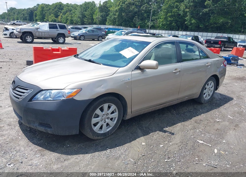 2008 TOYOTA CAMRY HYBRID VIN: 4T1BB46KX8U060287