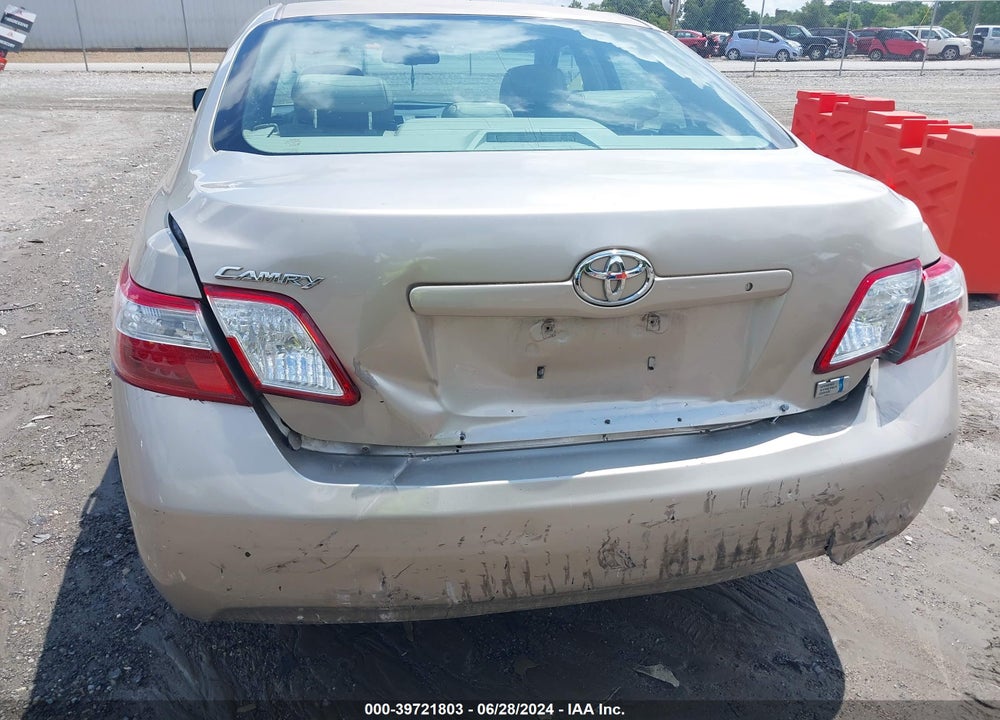 2008 TOYOTA CAMRY HYBRID VIN: 4T1BB46KX8U060287