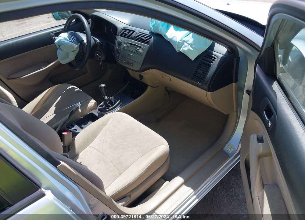 2003 HONDA CIVIC HYBRID VIN: JHMES95633S012409