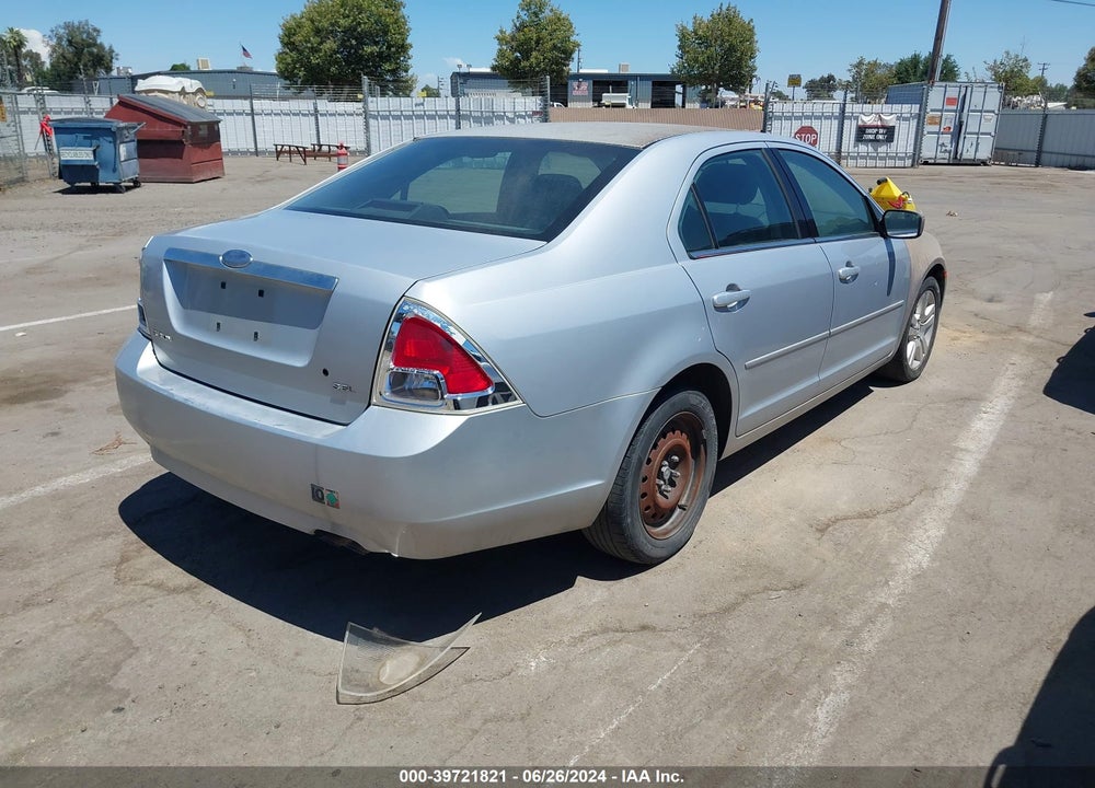 2006 FORD FUSION SEL VIN: 3FAHP08Z46R194189