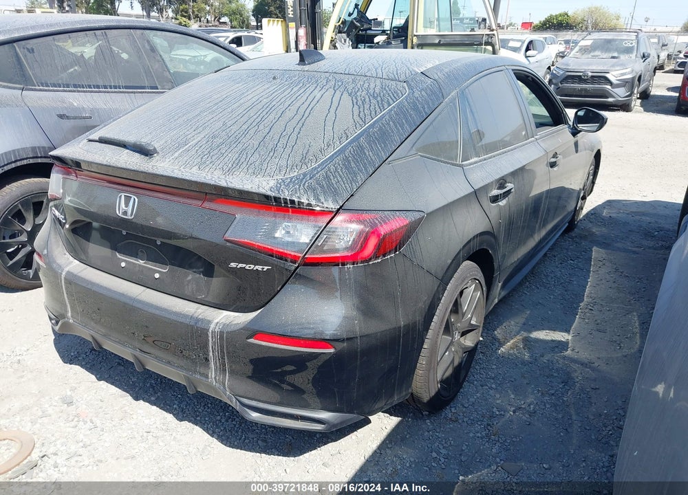 2023 HONDA CIVIC VIN: 19XFL2H82PE011316