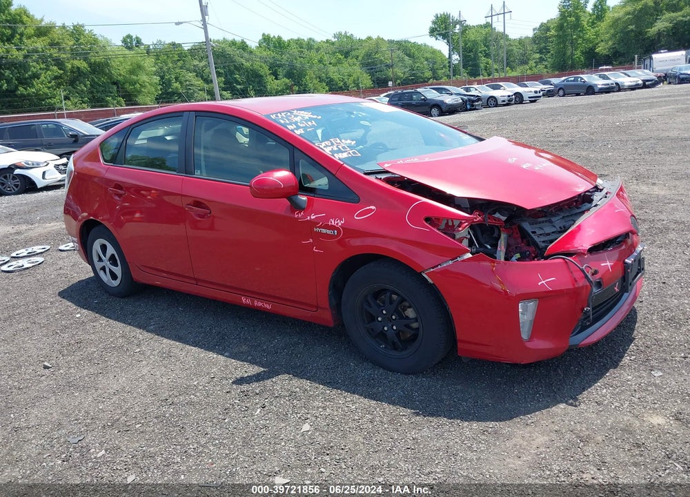 2015 TOYOTA PRIUS THREE VIN: JTDKN3DU2F1906842