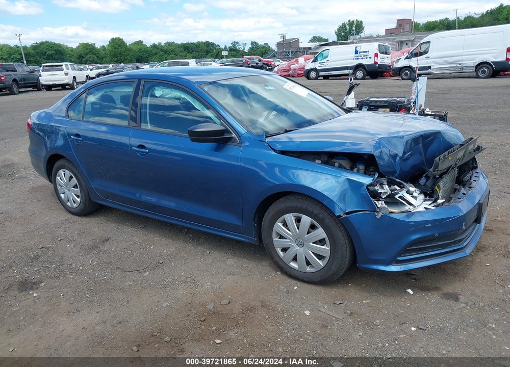 2015 VOLKSWAGEN JETTA 2.0L S VIN: 3VW2K7AJ7FM418934
