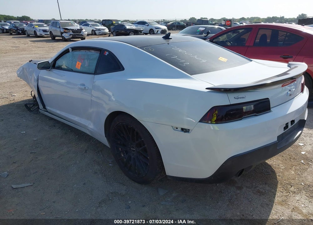 2015 CHEVROLET CAMARO 2LS VIN: 2G1FB1E35F9146446