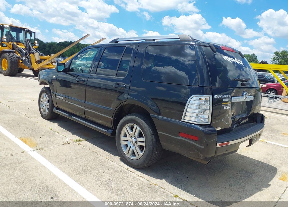 2009 MERCURY MOUNTAINEER PREMIER VIN: 4M2EU48E99UJ00308