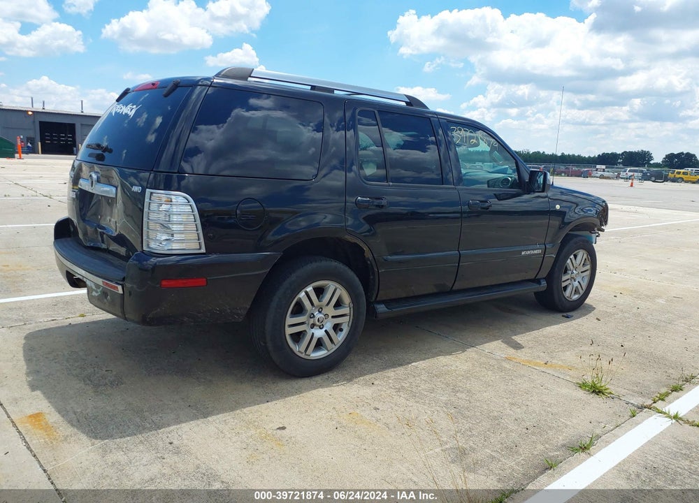 2009 MERCURY MOUNTAINEER PREMIER VIN: 4M2EU48E99UJ00308