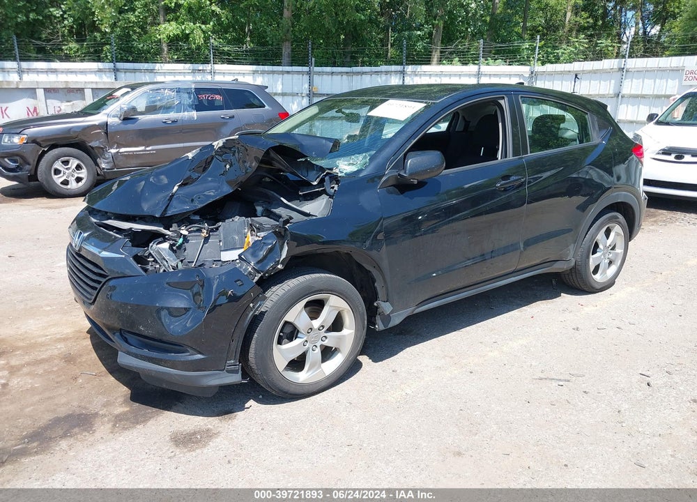 2016 HONDA HR-V LX VIN: 3CZRU6H3XGM732943