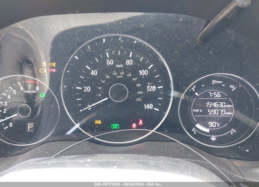 2016 HONDA HR-V LX VIN: 3CZRU6H3XGM732943