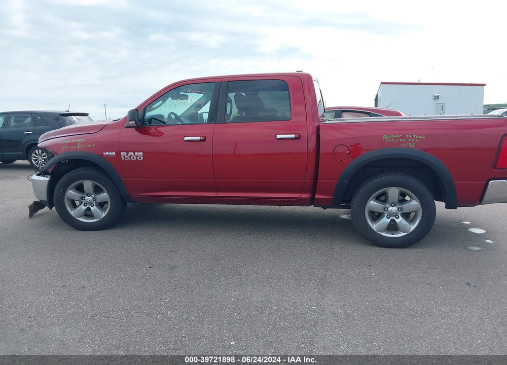 2014 RAM 1500 BIG HORN VIN: 1C6RR7LT4ES468795