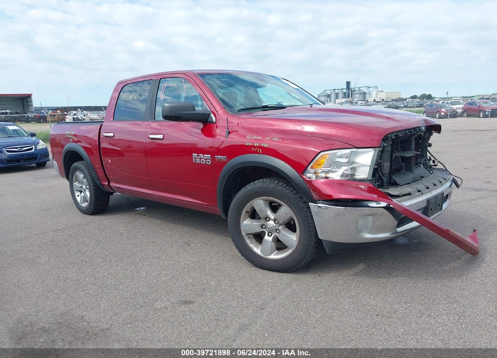 2014 RAM 1500 BIG HORN VIN: 1C6RR7LT4ES468795