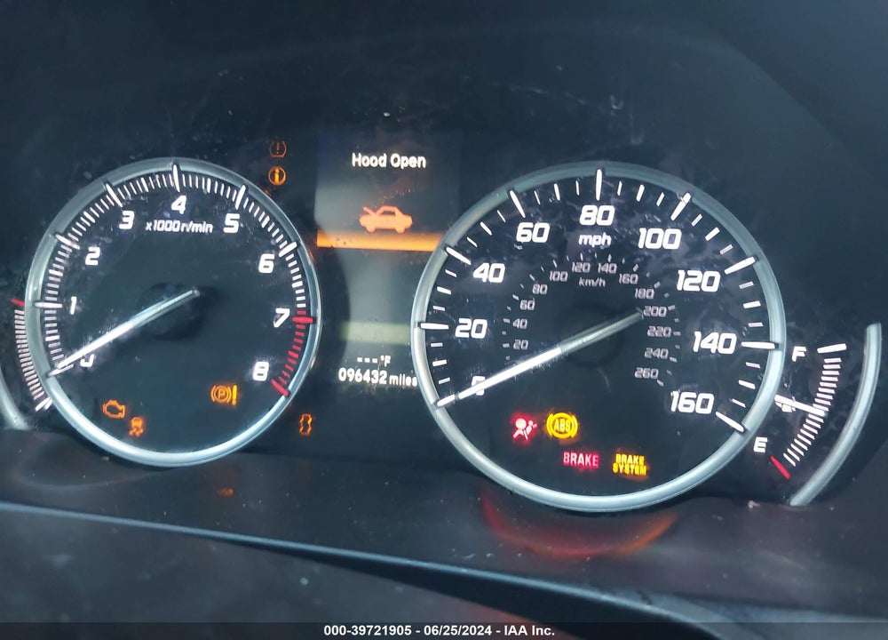 2015 ACURA TLX TECH VIN: 19UUB1F59FA029019