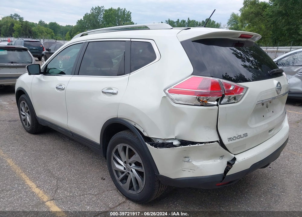 2015 NISSAN ROGUE SL VIN: 5N1AT2MV3FC839611