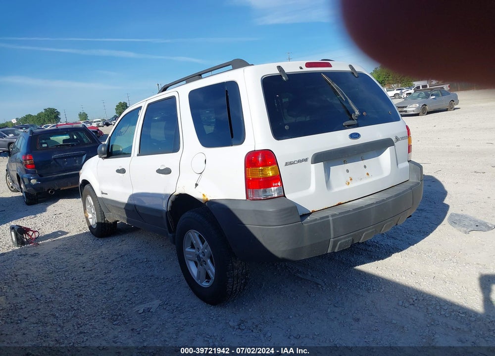 2007 FORD ESCAPE HYBRID VIN: 1FMCU59H57KB16893