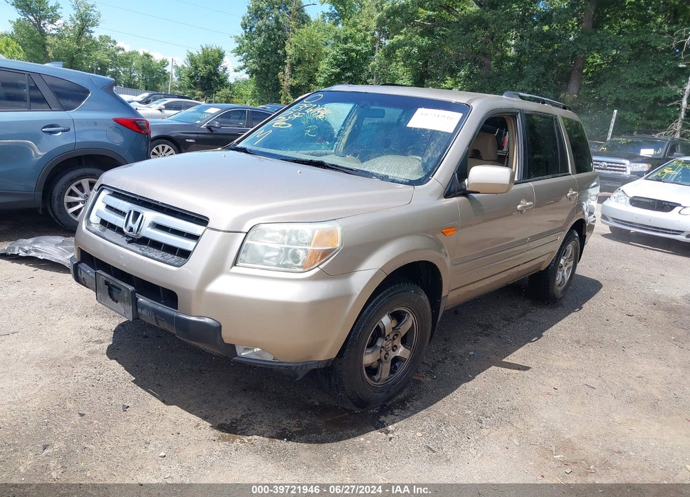 2006 HONDA PILOT EX VIN: 5FNYF18406B029605