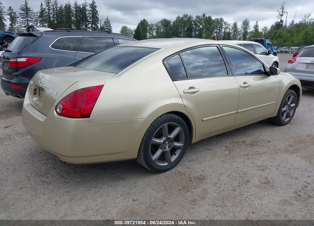 2004 NISSAN MAXIMA 3.5 SE VIN: 1N4BA41EX4C841163