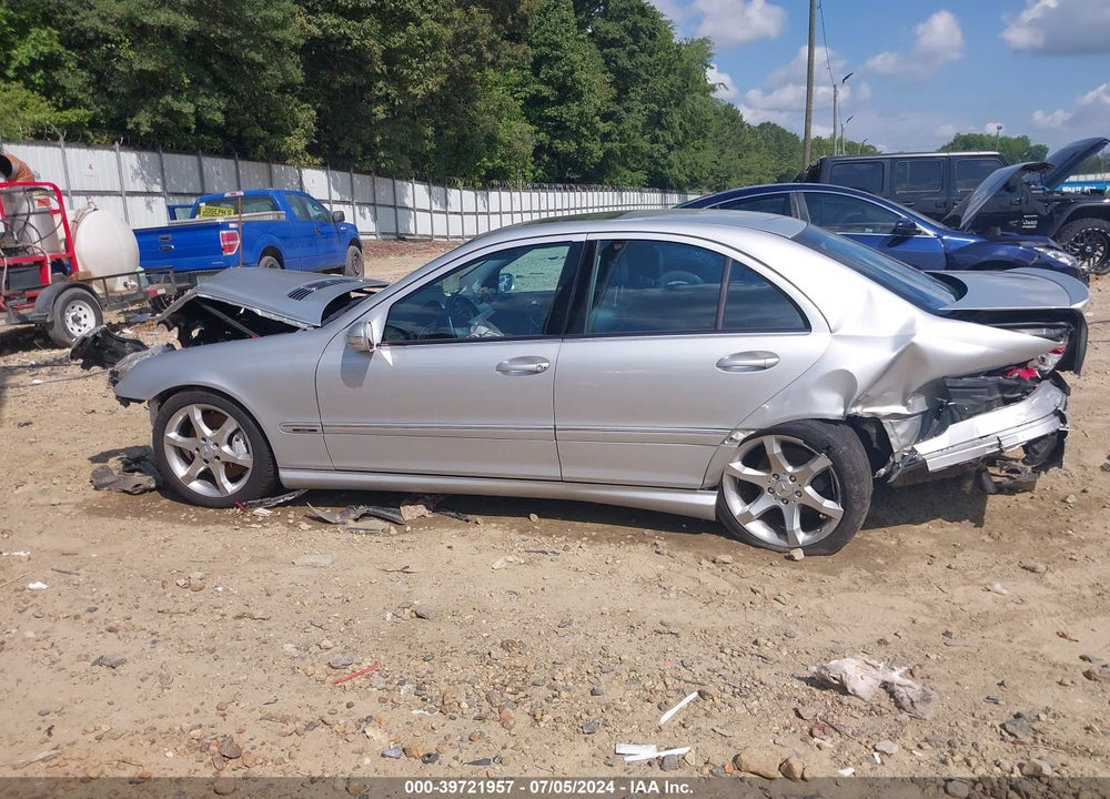 2007 MERCEDES-BENZ C 230 SPORT VIN: WDBRF52H07E024719