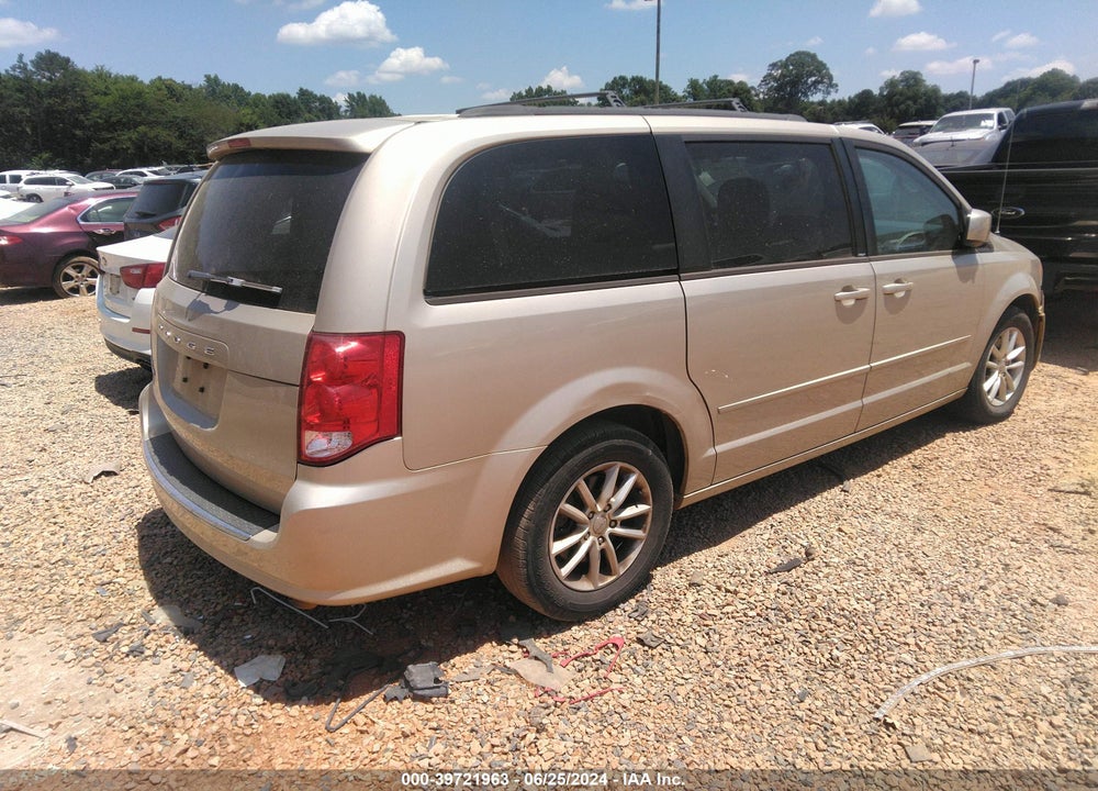 2013 DODGE GRAND CARAVAN SXT VIN: 2C4RDGCGXDR694771