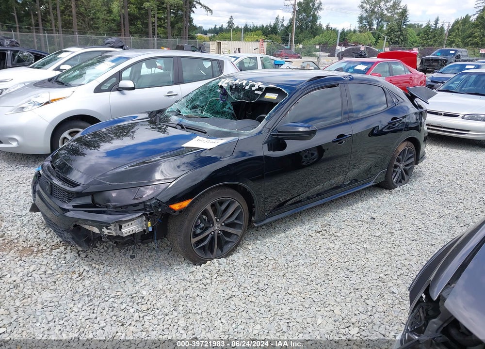 2021 HONDA CIVIC SPORT VIN: SHHFK7H47MU411177