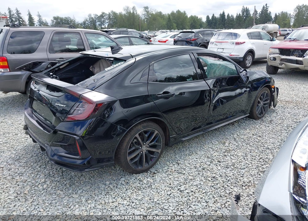 2021 HONDA CIVIC SPORT VIN: SHHFK7H47MU411177
