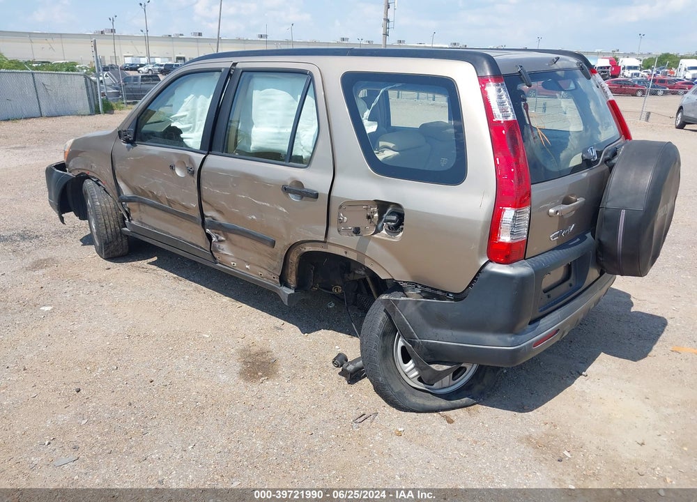 2005 HONDA CR-V LX VIN: JHLRD68505C003133