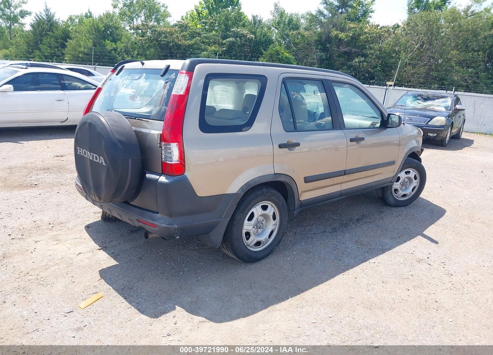 2005 HONDA CR-V LX VIN: JHLRD68505C003133