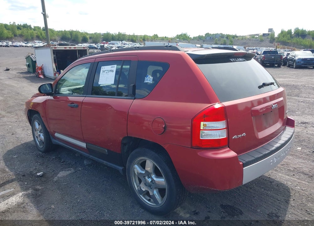 2007 JEEP COMPASS LIMITED VIN: 1J8FF57W37D105160