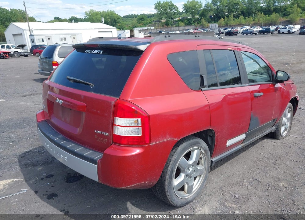 2007 JEEP COMPASS LIMITED VIN: 1J8FF57W37D105160