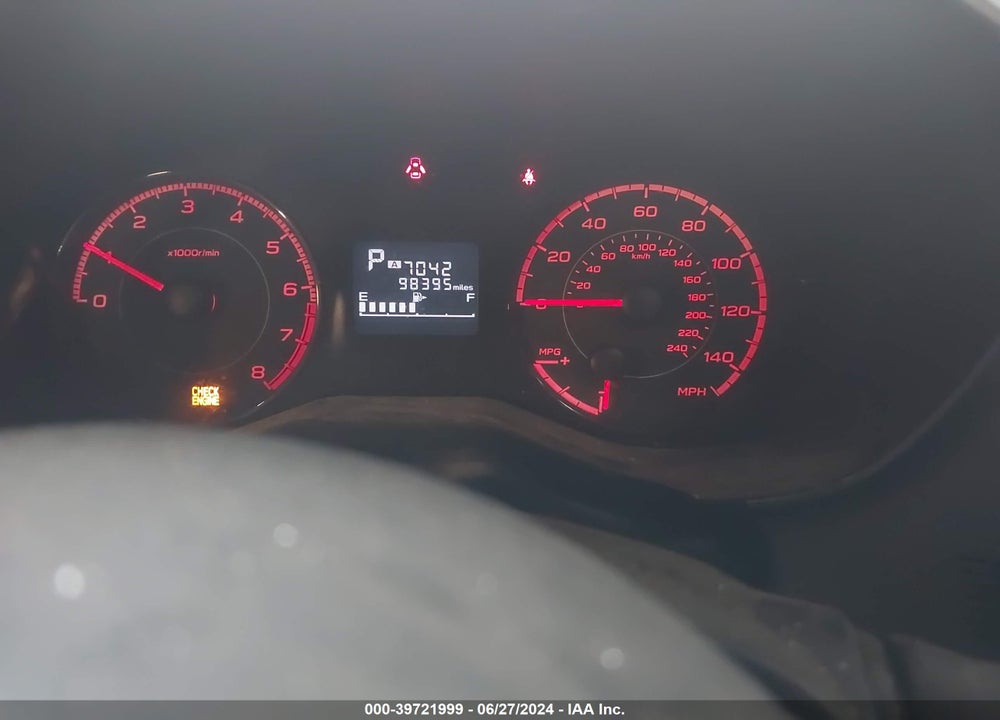 2017 SUBARU IMPREZA 2.0I PREMIUM VIN: 4S3GTAB67H3720113