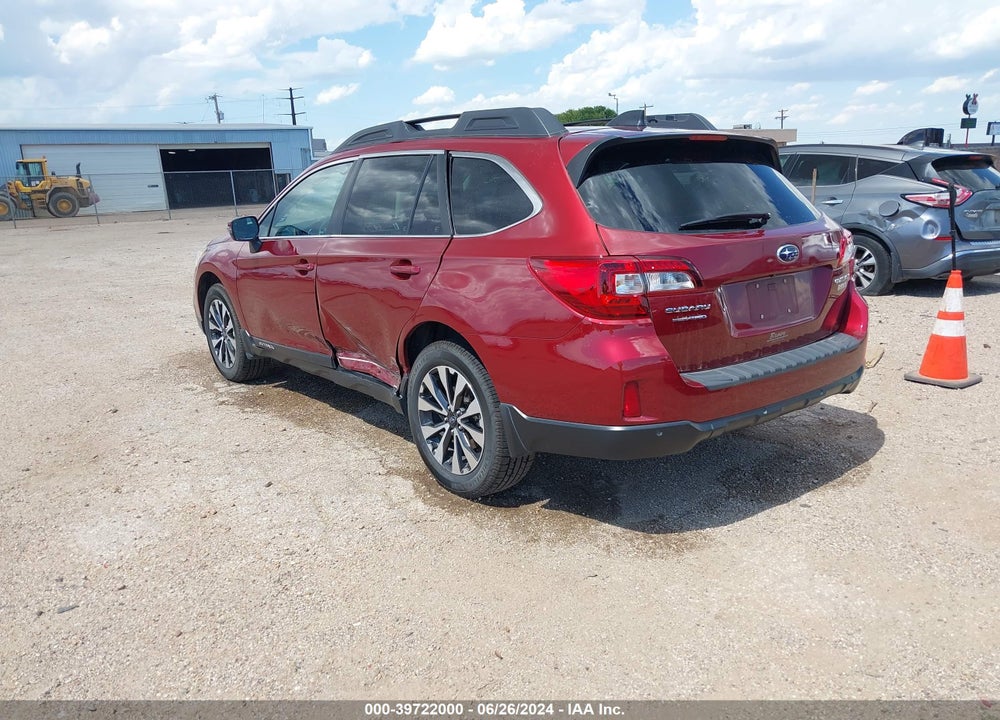 2017 SUBARU OUTBACK 2.5I LIMITED VIN: 4S4BSANCXH3224913