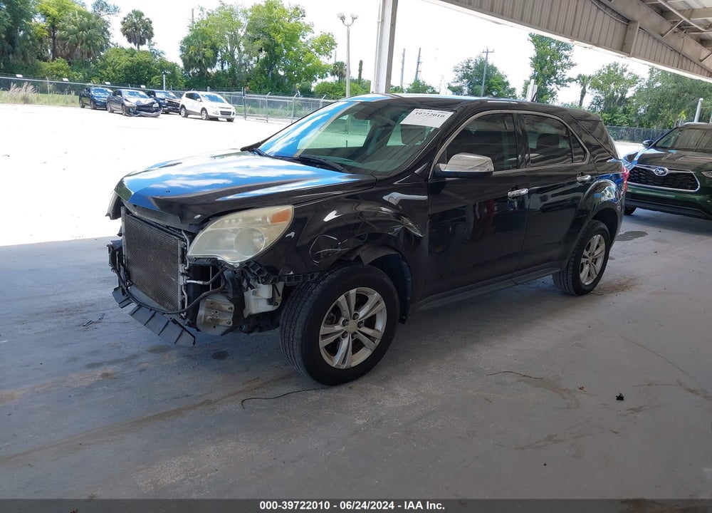 2012 CHEVROLET EQUINOX LS VIN: 2GNALBEK9C1186994