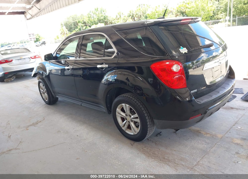 2012 CHEVROLET EQUINOX LS VIN: 2GNALBEK9C1186994