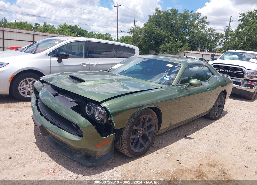 2022 DODGE CHALLENGER GT VIN: 2C3CDZJG7NH226836