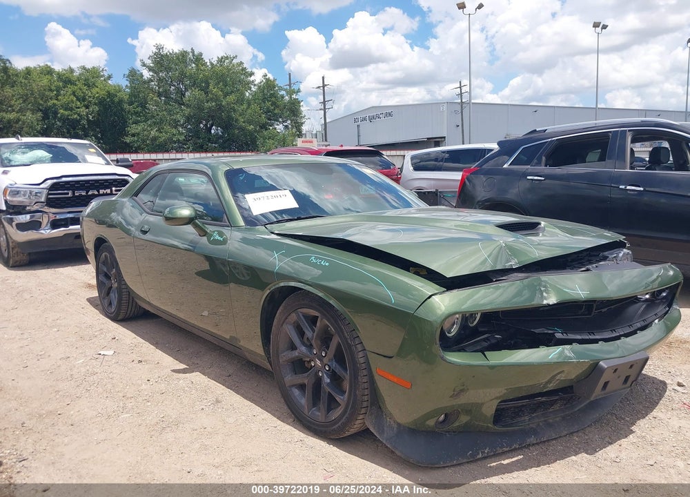2022 DODGE CHALLENGER GT VIN: 2C3CDZJG7NH226836