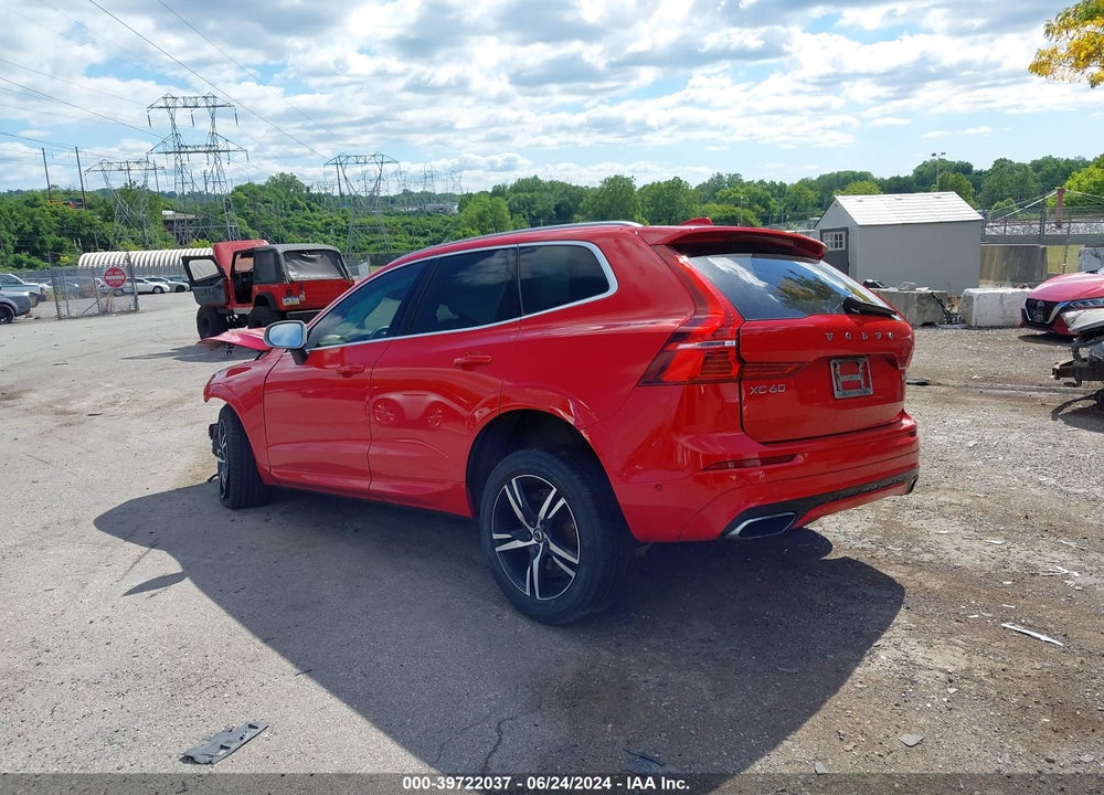2018 VOLVO XC60 T6 R-DESIGN VIN: YV4A22RMXJ1024301
