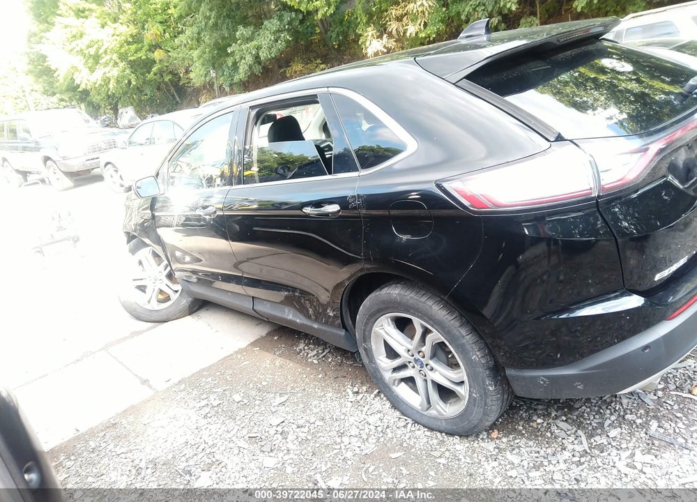 2016 FORD EDGE TITANIUM VIN: 2FMPK4K96GBB42563