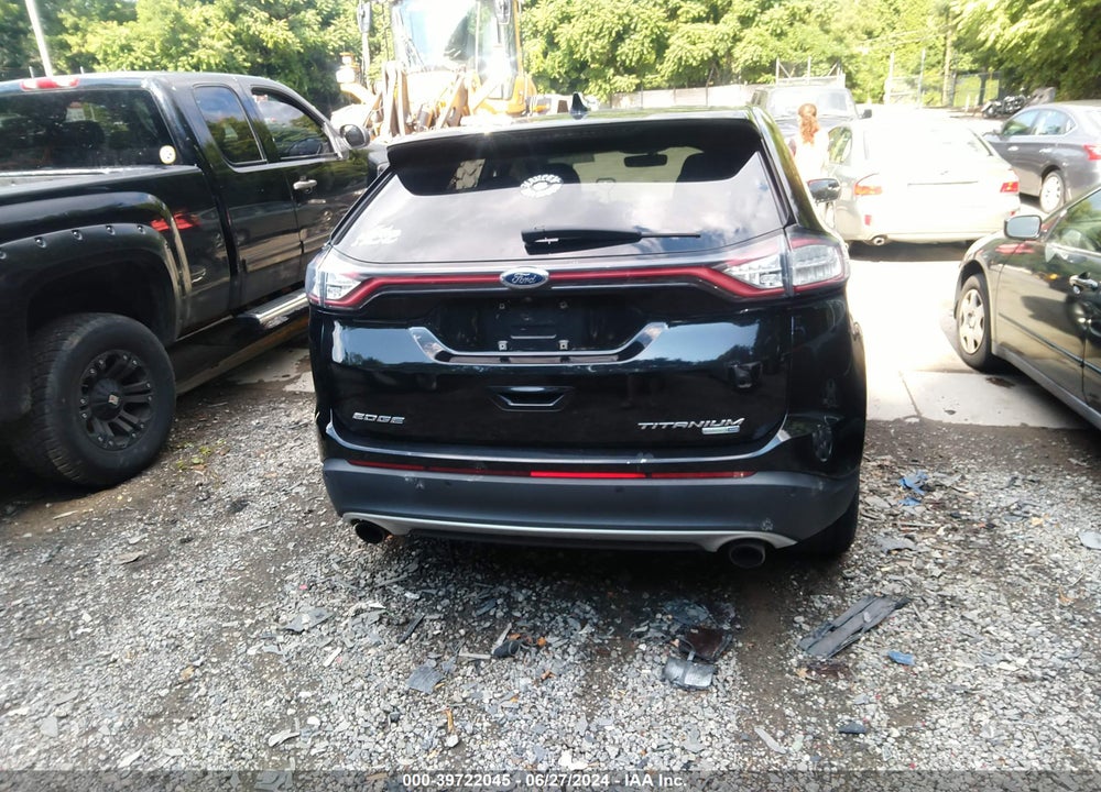 2016 FORD EDGE TITANIUM VIN: 2FMPK4K96GBB42563