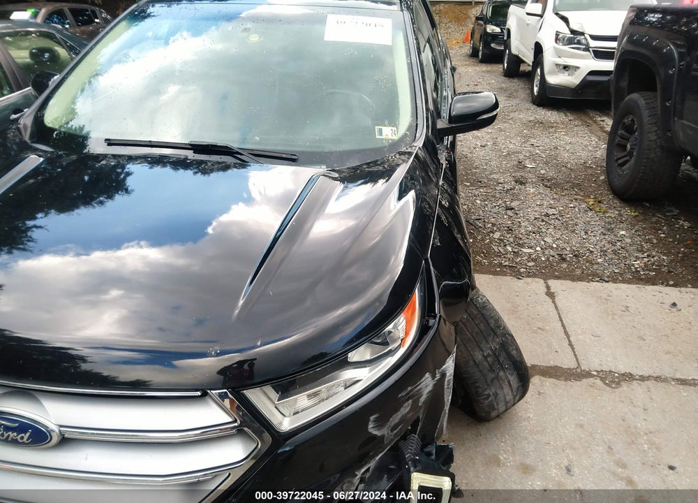 2016 FORD EDGE TITANIUM VIN: 2FMPK4K96GBB42563