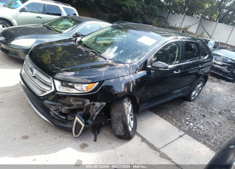 2016 FORD EDGE TITANIUM VIN: 2FMPK4K96GBB42563