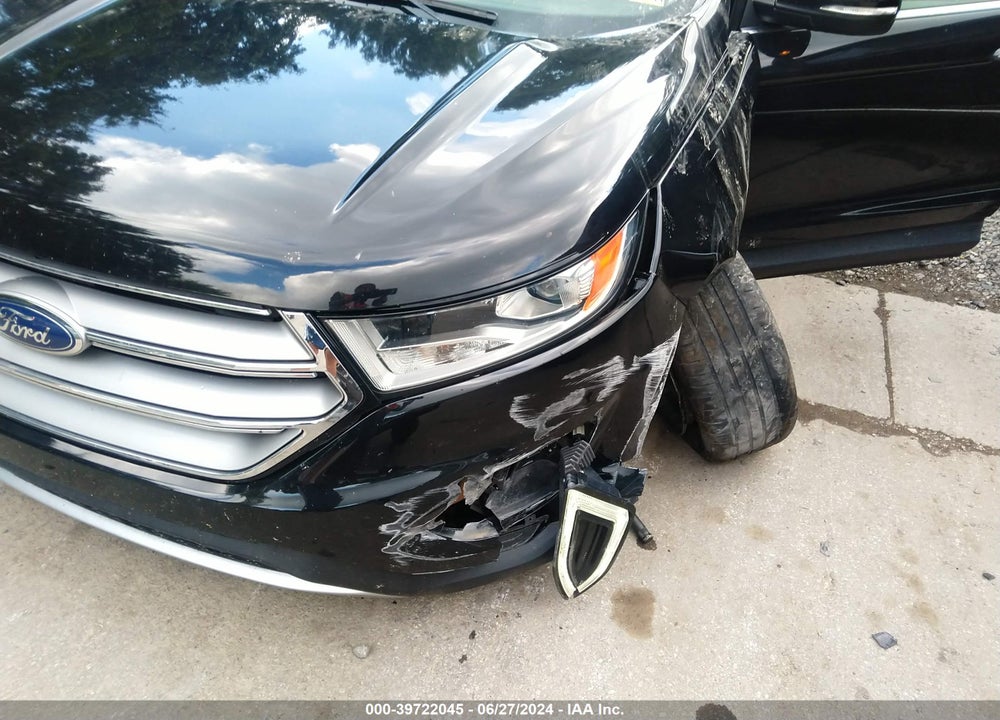 2016 FORD EDGE TITANIUM VIN: 2FMPK4K96GBB42563